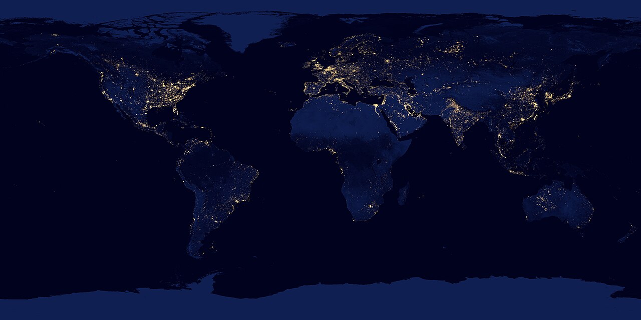 World Map Background